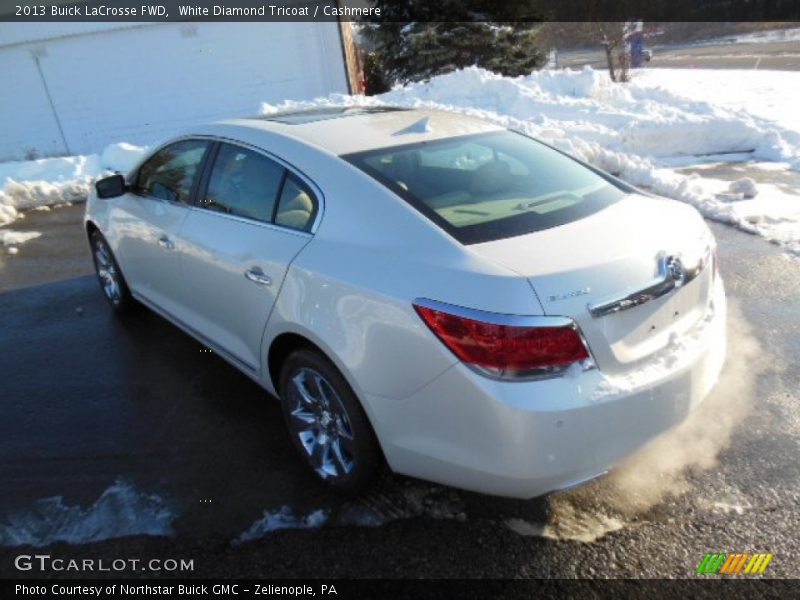 White Diamond Tricoat / Cashmere 2013 Buick LaCrosse FWD