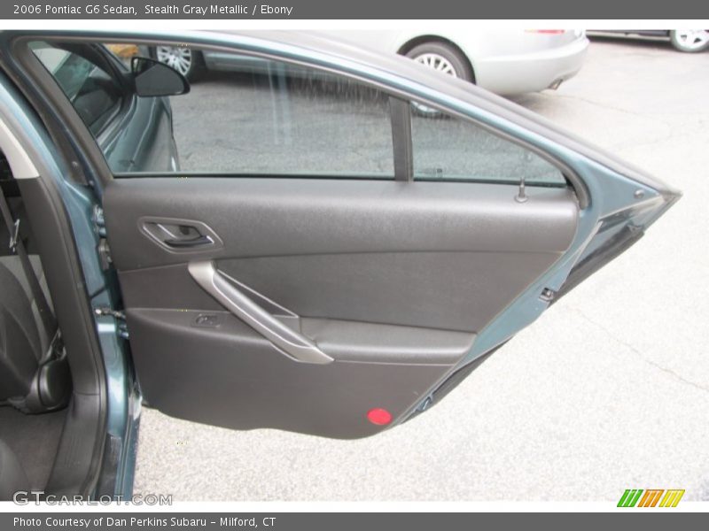 Stealth Gray Metallic / Ebony 2006 Pontiac G6 Sedan