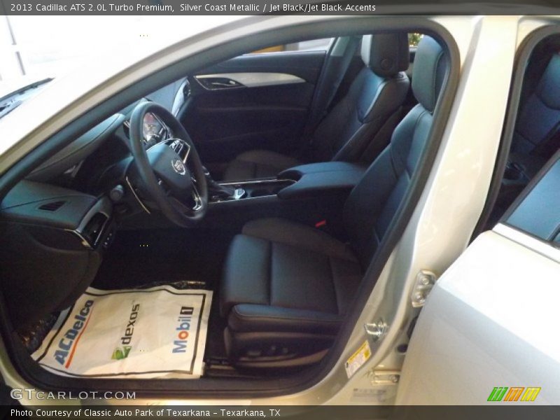 Silver Coast Metallic / Jet Black/Jet Black Accents 2013 Cadillac ATS 2.0L Turbo Premium