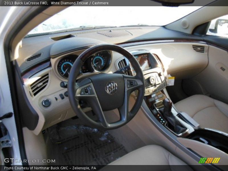 White Diamond Tricoat / Cashmere 2013 Buick LaCrosse FWD