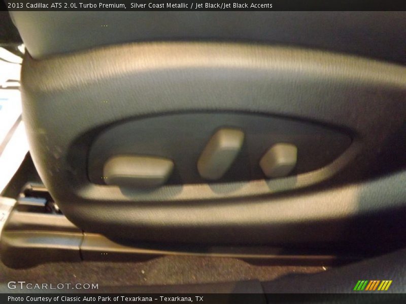 Silver Coast Metallic / Jet Black/Jet Black Accents 2013 Cadillac ATS 2.0L Turbo Premium