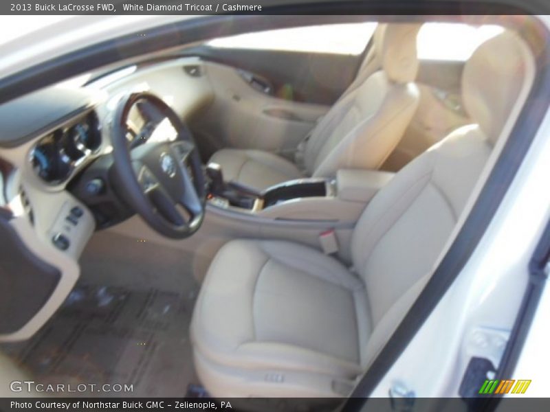 White Diamond Tricoat / Cashmere 2013 Buick LaCrosse FWD