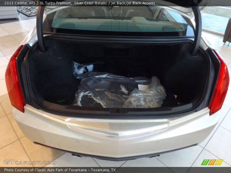 Silver Coast Metallic / Jet Black/Jet Black Accents 2013 Cadillac ATS 2.0L Turbo Premium