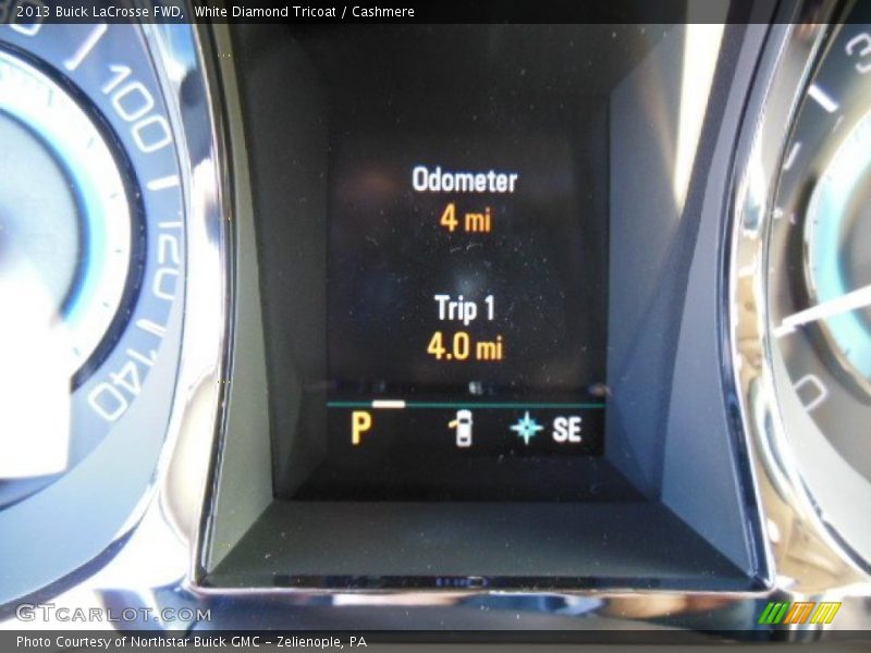 White Diamond Tricoat / Cashmere 2013 Buick LaCrosse FWD