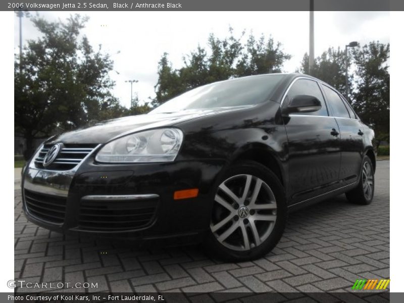 Black / Anthracite Black 2006 Volkswagen Jetta 2.5 Sedan