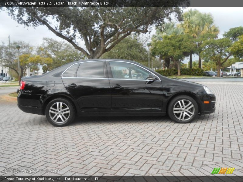 Black / Anthracite Black 2006 Volkswagen Jetta 2.5 Sedan