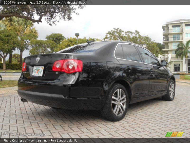 Black / Anthracite Black 2006 Volkswagen Jetta 2.5 Sedan