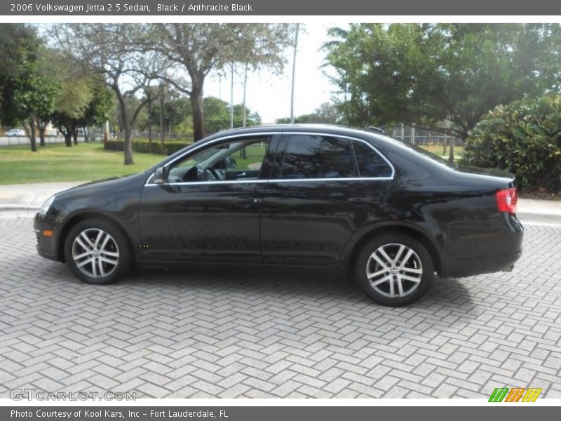 Black / Anthracite Black 2006 Volkswagen Jetta 2.5 Sedan