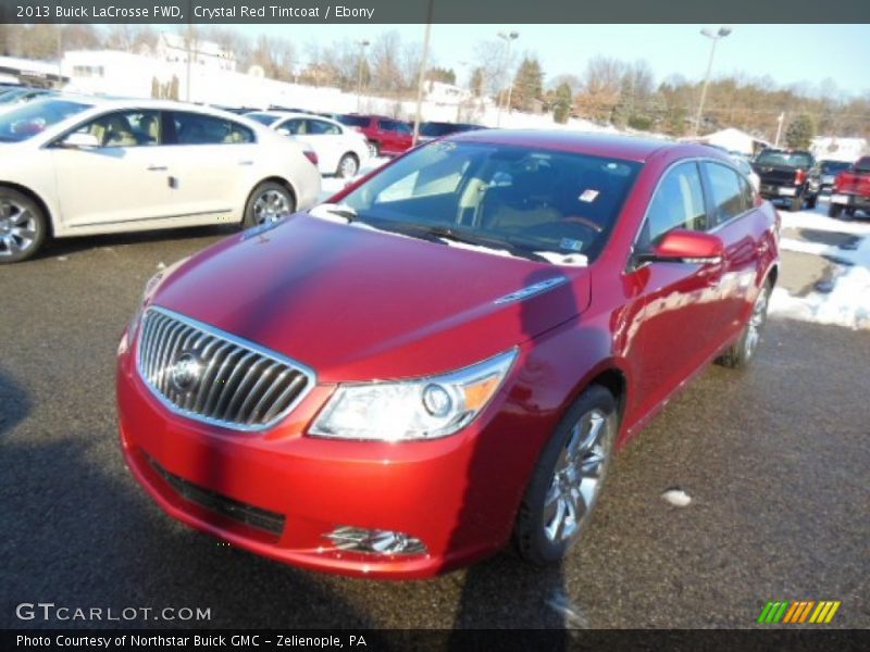 Crystal Red Tintcoat / Ebony 2013 Buick LaCrosse FWD