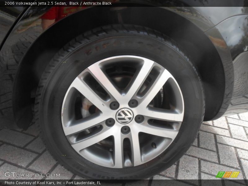 Black / Anthracite Black 2006 Volkswagen Jetta 2.5 Sedan