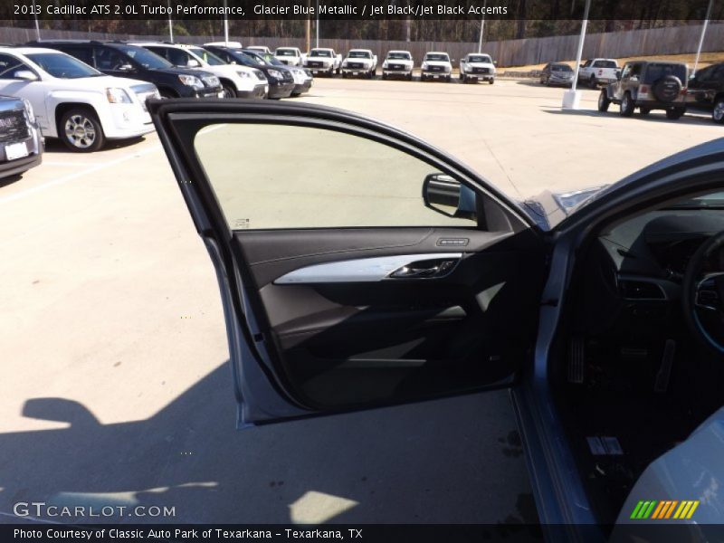 Glacier Blue Metallic / Jet Black/Jet Black Accents 2013 Cadillac ATS 2.0L Turbo Performance