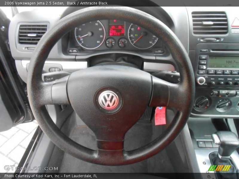 Black / Anthracite Black 2006 Volkswagen Jetta 2.5 Sedan