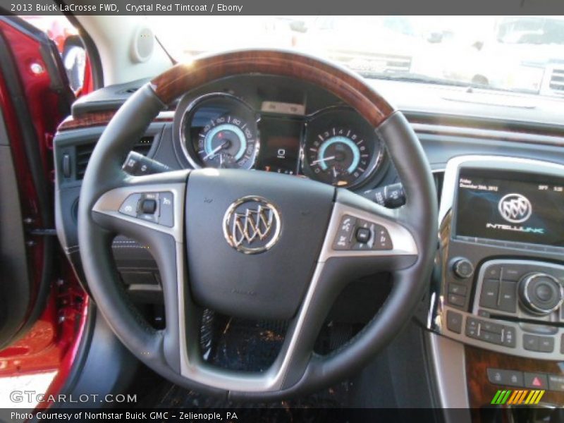Crystal Red Tintcoat / Ebony 2013 Buick LaCrosse FWD