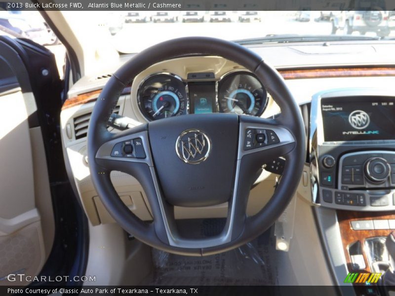 Atlantis Blue Metallic / Cashmere 2013 Buick LaCrosse FWD