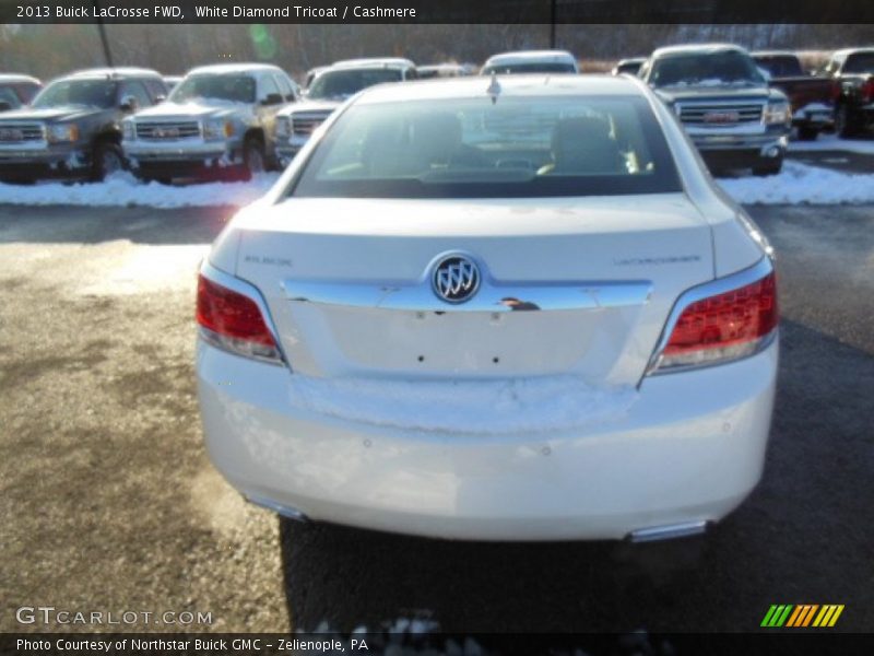 White Diamond Tricoat / Cashmere 2013 Buick LaCrosse FWD