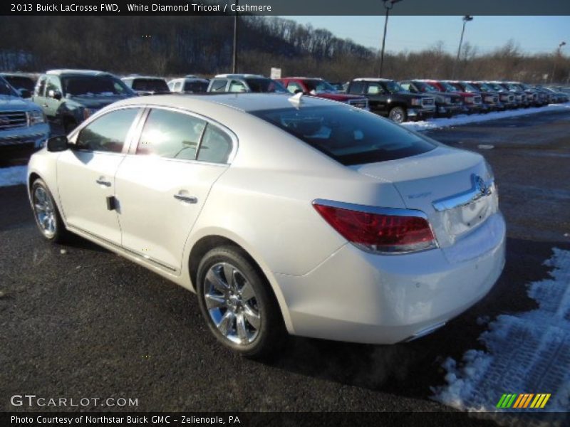 White Diamond Tricoat / Cashmere 2013 Buick LaCrosse FWD