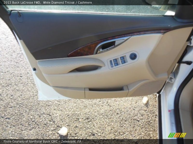 White Diamond Tricoat / Cashmere 2013 Buick LaCrosse FWD