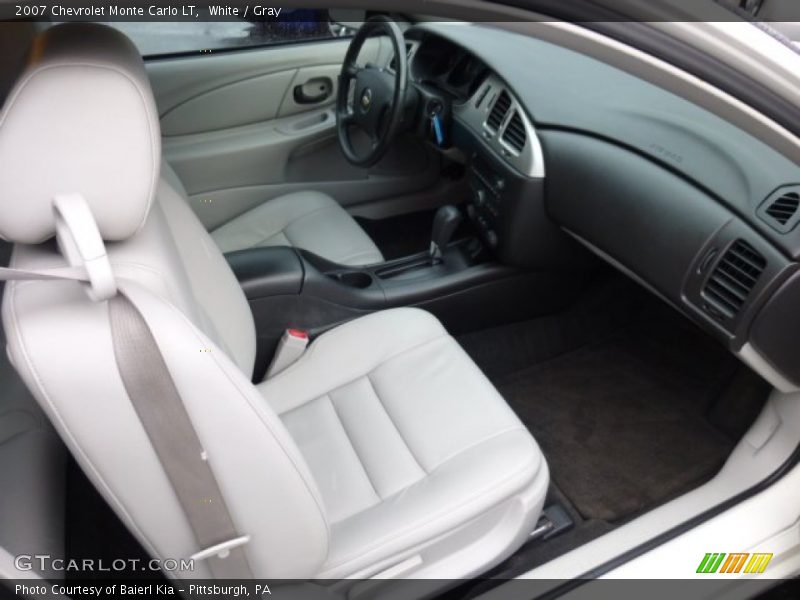 White / Gray 2007 Chevrolet Monte Carlo LT
