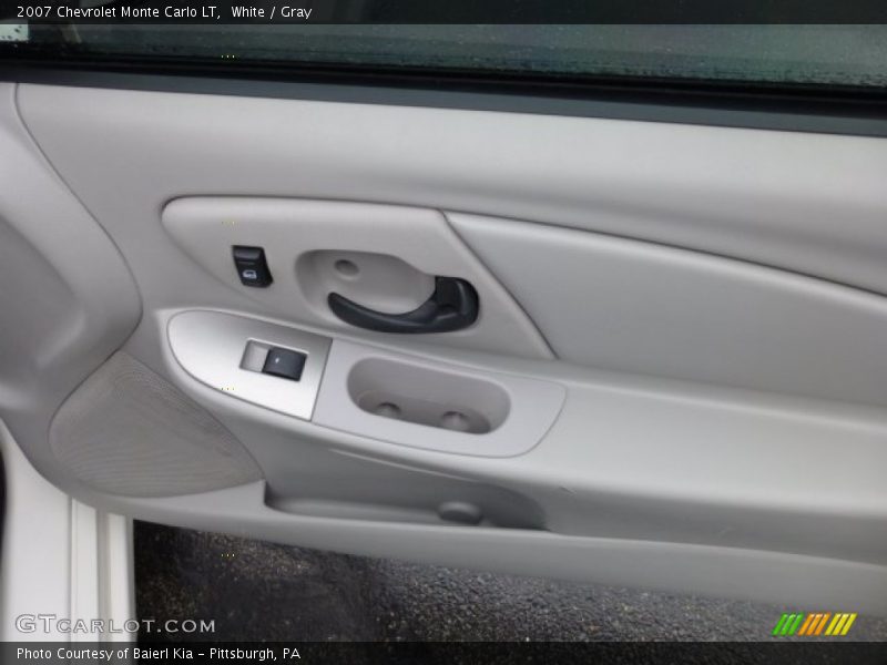 White / Gray 2007 Chevrolet Monte Carlo LT