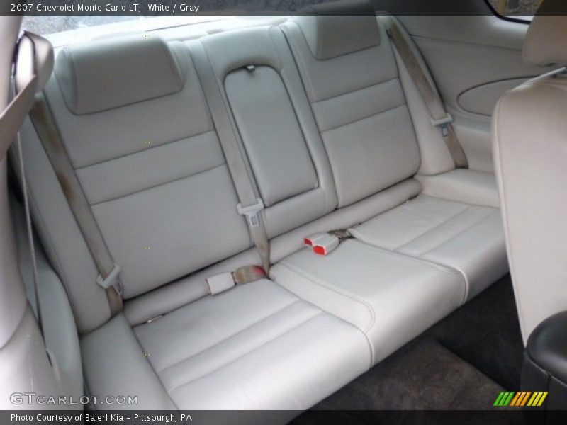 White / Gray 2007 Chevrolet Monte Carlo LT
