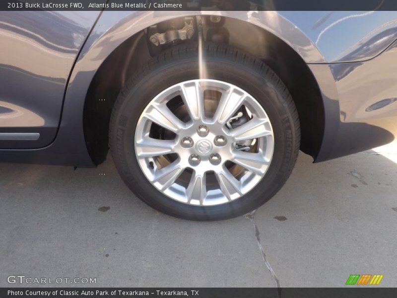 Atlantis Blue Metallic / Cashmere 2013 Buick LaCrosse FWD