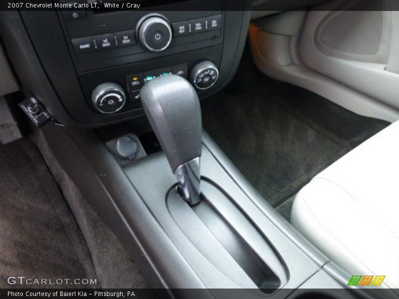White / Gray 2007 Chevrolet Monte Carlo LT