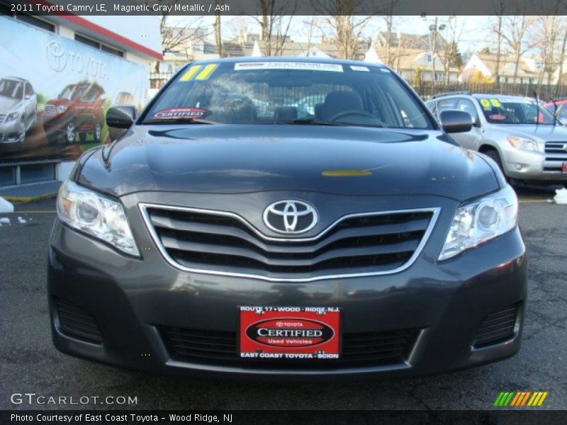 Magnetic Gray Metallic / Ash 2011 Toyota Camry LE