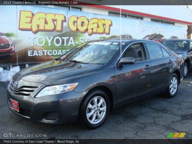 Magnetic Gray Metallic / Ash 2011 Toyota Camry LE