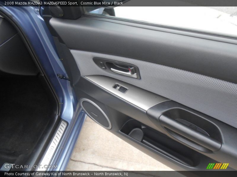 Cosmic Blue Mica / Black 2008 Mazda MAZDA3 MAZDASPEED Sport