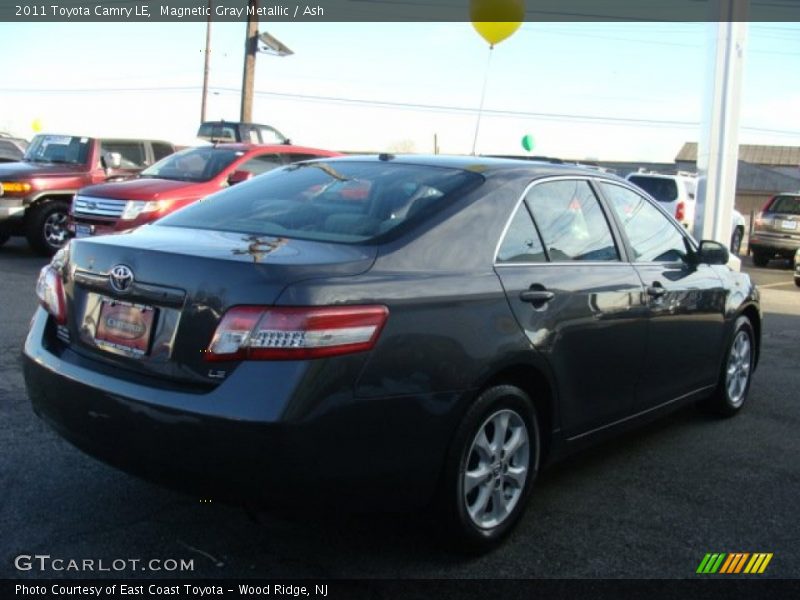 Magnetic Gray Metallic / Ash 2011 Toyota Camry LE