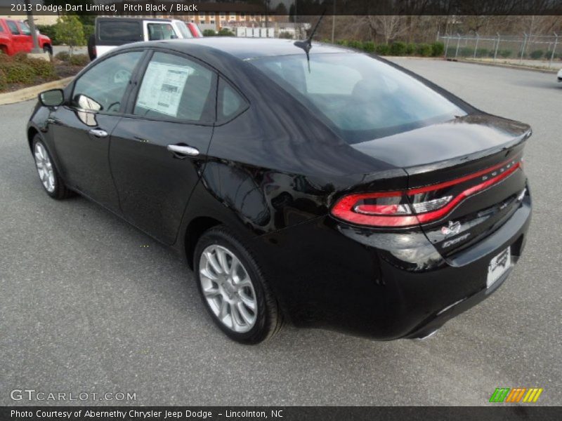 Pitch Black / Black 2013 Dodge Dart Limited