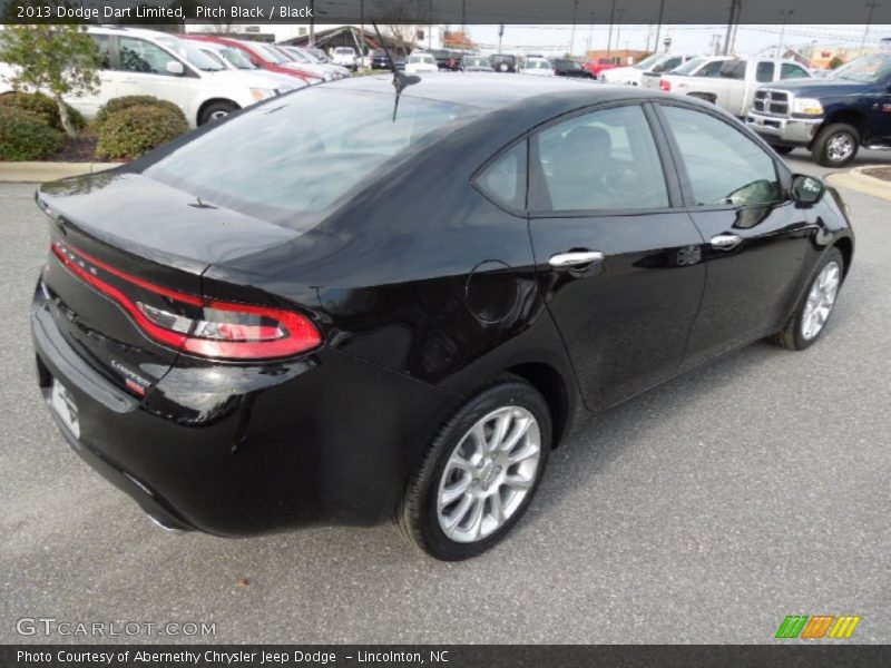Pitch Black / Black 2013 Dodge Dart Limited