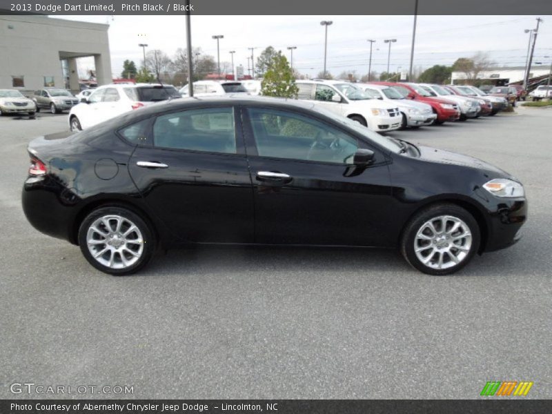 Pitch Black / Black 2013 Dodge Dart Limited