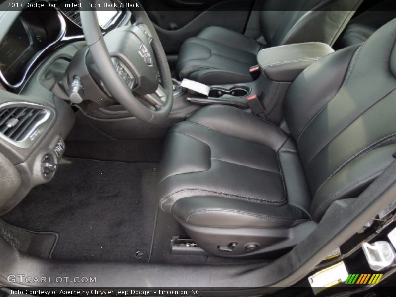 Pitch Black / Black 2013 Dodge Dart Limited