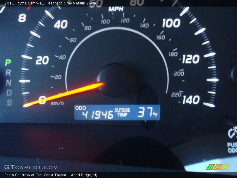 Magnetic Gray Metallic / Ash 2011 Toyota Camry LE