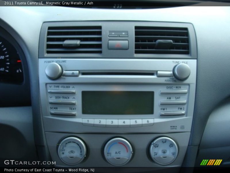 Magnetic Gray Metallic / Ash 2011 Toyota Camry LE