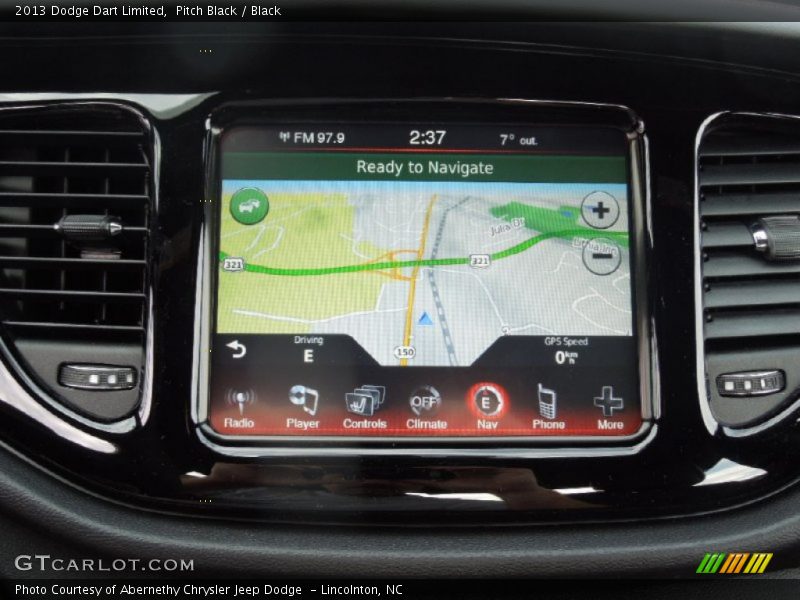 Pitch Black / Black 2013 Dodge Dart Limited