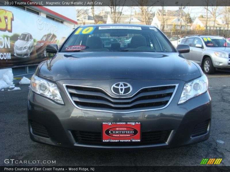 Magnetic Gray Metallic / Ash Gray 2010 Toyota Camry LE