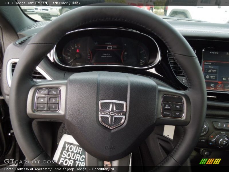 Pitch Black / Black 2013 Dodge Dart Limited