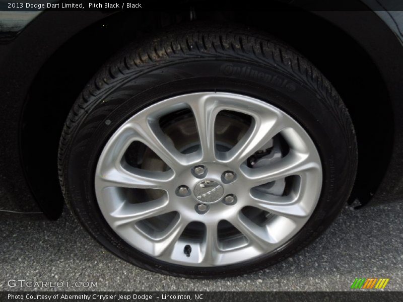 Pitch Black / Black 2013 Dodge Dart Limited