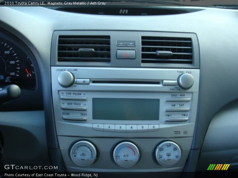 Magnetic Gray Metallic / Ash Gray 2010 Toyota Camry LE