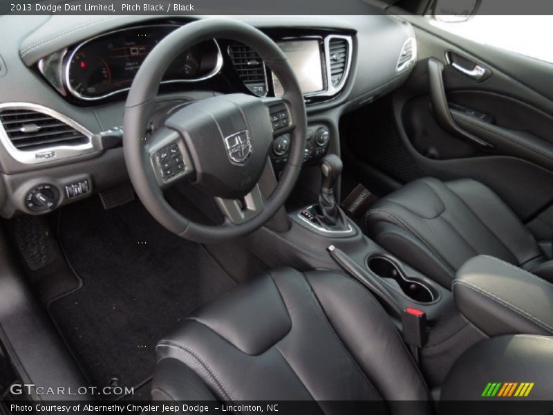 Pitch Black / Black 2013 Dodge Dart Limited