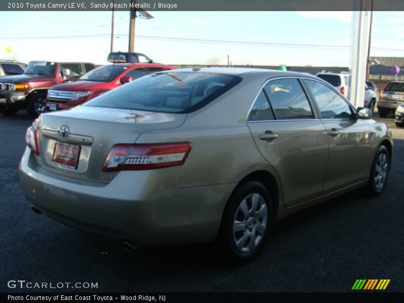 Sandy Beach Metallic / Bisque 2010 Toyota Camry LE V6