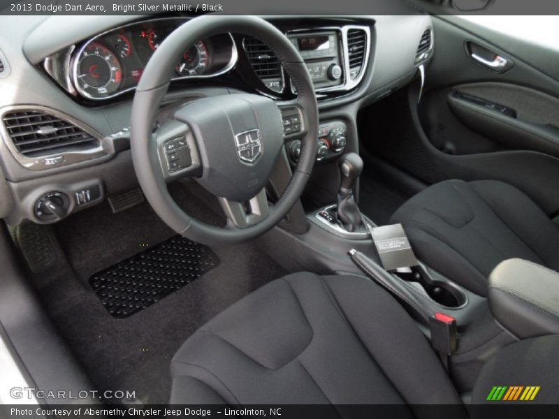 Black Interior - 2013 Dart Aero 