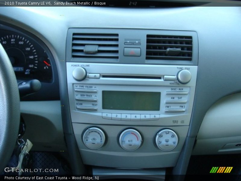 Sandy Beach Metallic / Bisque 2010 Toyota Camry LE V6