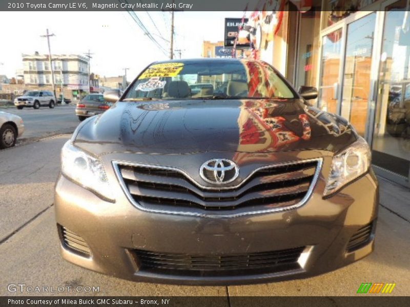 Magnetic Gray Metallic / Ash Gray 2010 Toyota Camry LE V6