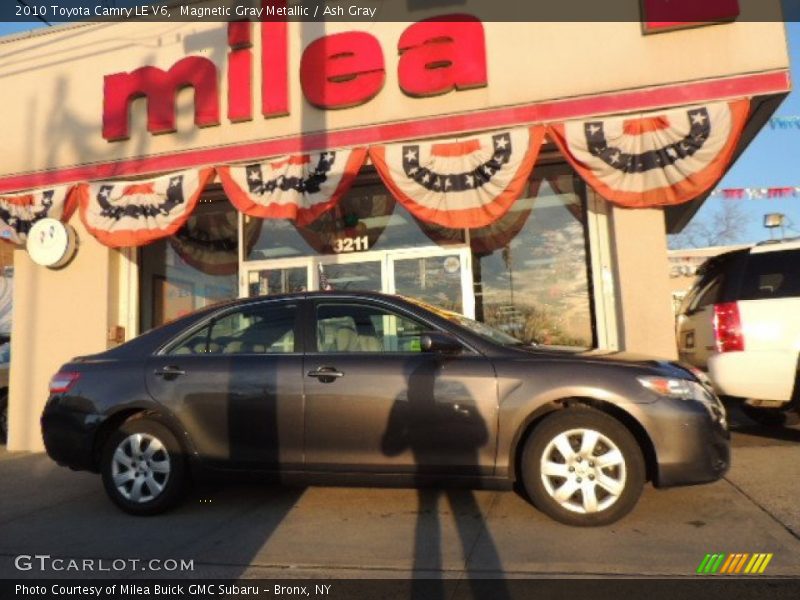 Magnetic Gray Metallic / Ash Gray 2010 Toyota Camry LE V6