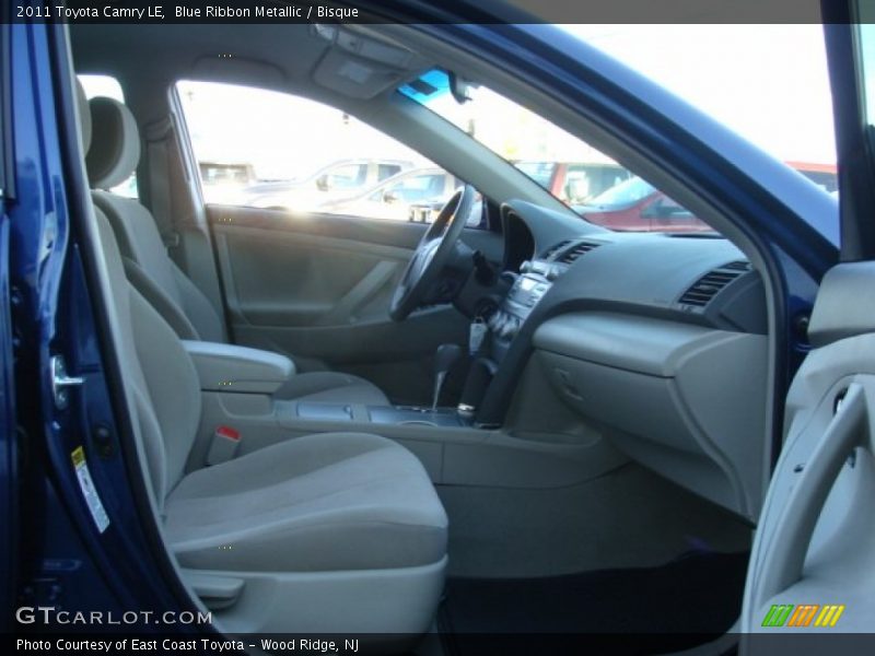 Blue Ribbon Metallic / Bisque 2011 Toyota Camry LE