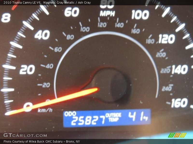 Magnetic Gray Metallic / Ash Gray 2010 Toyota Camry LE V6