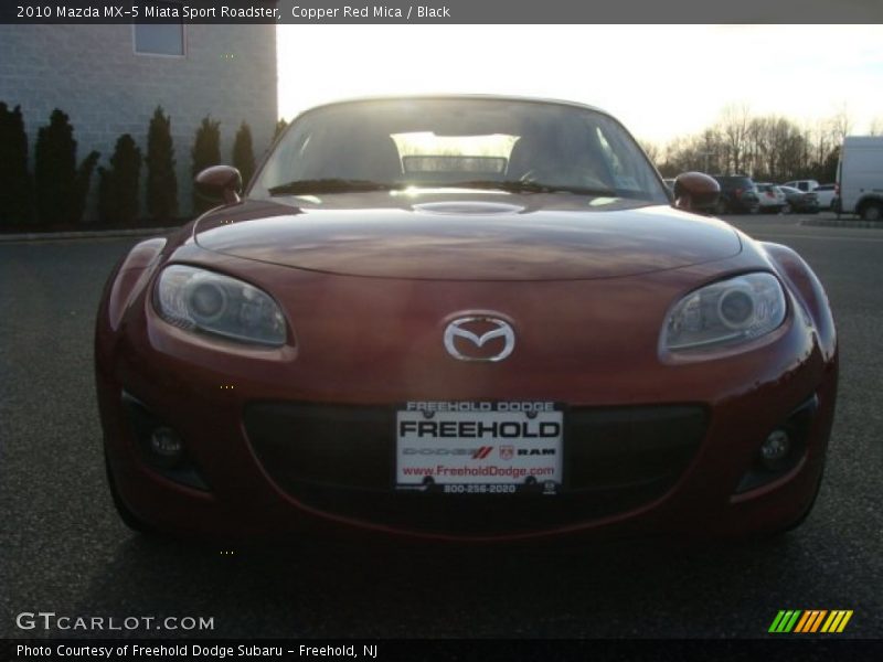 Copper Red Mica / Black 2010 Mazda MX-5 Miata Sport Roadster